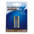 Батарейка Алкалиновая Samsung Pleomax, ААА, LR03-2BL, блистер, 2 шт. Батарейка Алкалиновая Samsung Pleomax, ААА, LR03-2BL, блистер, 2 шт.