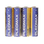 Батарейка Алкалиновая Samsung Pleomax, АА, LR6-4S, спайка, 4 шт. Батарейка Алкалиновая Samsung Pleomax, АА, LR6-4S, спайка, 4 шт.