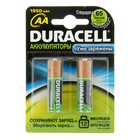 Аккумулятор Duracell, AA, HR6-2BL, 2000 mAh, блистер, 2шт. Аккумулятор Duracell, AA, HR6-2BL, 2000 mAh, блистер, 2шт.