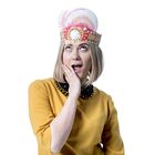 Шляпа на ободке "Лучшие друзья девушек - бриллианты" Шляпа на ободке "Лучшие друзья девушек - бриллианты"