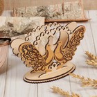 Салфетница «Голуби» резная Салфетница «Голуби» резная
