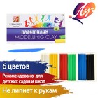 Пластилин 6 цветов 120 г "Классика" Пластилин 6 цветов 120 г "Классика"