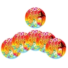 Подставки для стакана "Aloha", 10х10 см, набор 6 шт. Подставки для стакана "Aloha", 10х10 см, набор 6 шт.