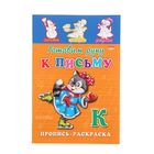 Раскраска-пропись А5 "Готовим руку к письму" Раскраска-пропись А5 "Готовим руку к письму"