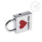 Зажигалка «Замок I love you», пьезо, газ Зажигалка «Замок I love you», пьезо, газ