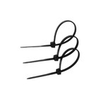 Хомут нейлоновый TUNDRA basic для стяжки, 2.5 х 100 мм, черный, в упаковке 100 шт. Хомут нейлоновый TUNDRA basic для стяжки, 2.5 х 100 мм, черный, в упаковке 100 шт.