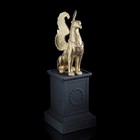 Статуэтка "Грифон на пьедестале" черная Статуэтка "Грифон на пьедестале" черная