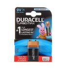 Батарейка Алкалиновая Duracell TurboMax, 6LR61, блистер, 1 шт. Батарейка Алкалиновая Duracell TurboMax, 6LR61, блистер, 1 шт.