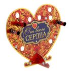 Сердце со свитками "От всего сердца" Сердце со свитками "От всего сердца"