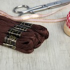 Мулине №6712,10±1м, цвет коричневый Мулине №6712,10±1м, цвет коричневый